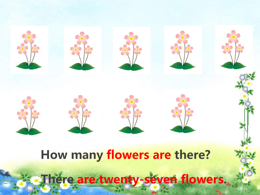 Unit 1  Lesson 4 How Many Books Are There？课件（15张PPT)