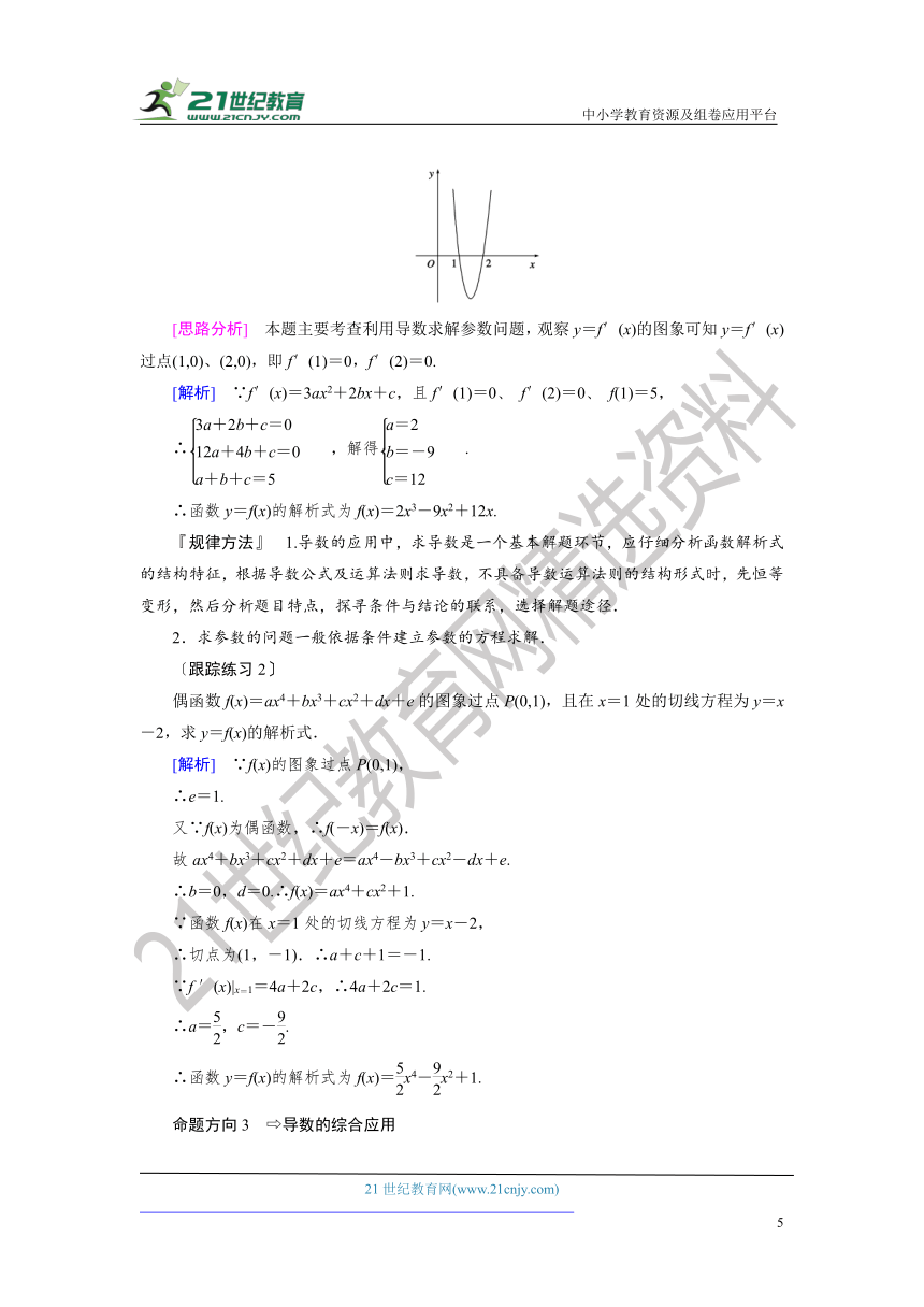 3.2.2导数的运算法则 同步导学 （解析版）