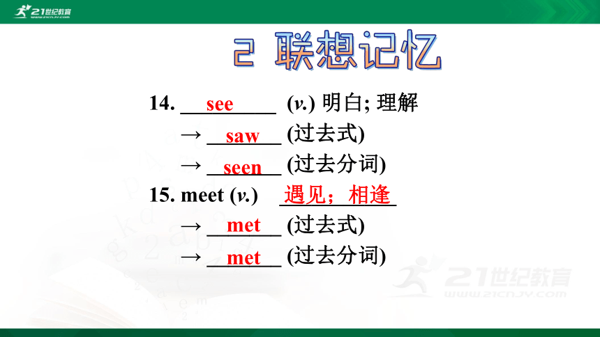 2021年中考英语（人教版）一轮复习课件七年级上册 Starter Units 1-3 & Units 1-4（108张PPT)