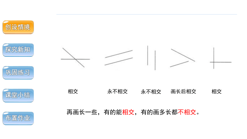 小学数学人教版四年级上第五单元第1课时认识平行与垂直精品教学课件（共25张ppt）