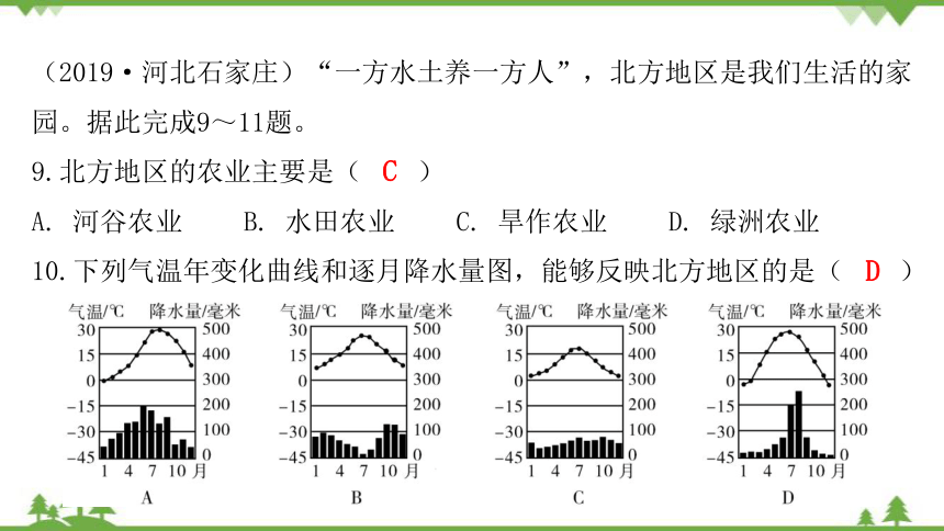 湘教版地理八年级下册 第五章章末复习  习题课件(共32张PPT)