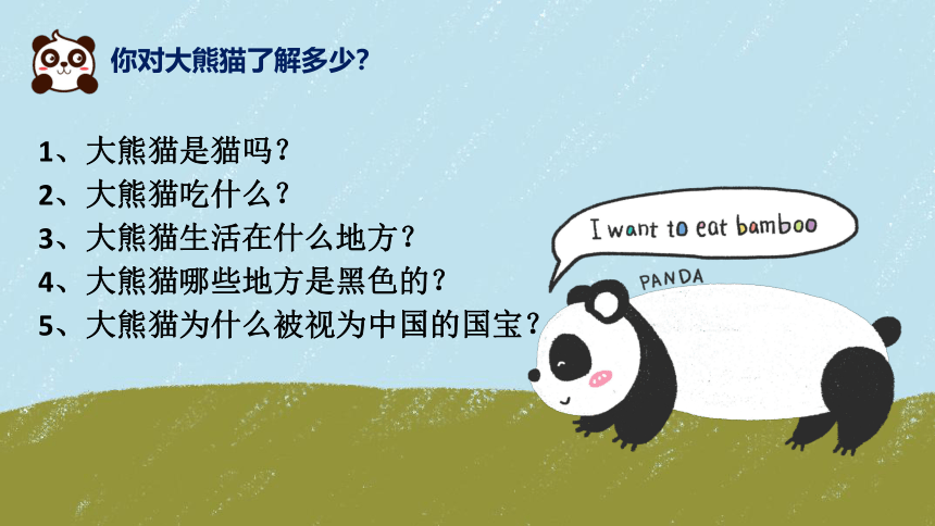 小学语文三年级下册 习作：国宝大熊猫 课件(共16张PPT)