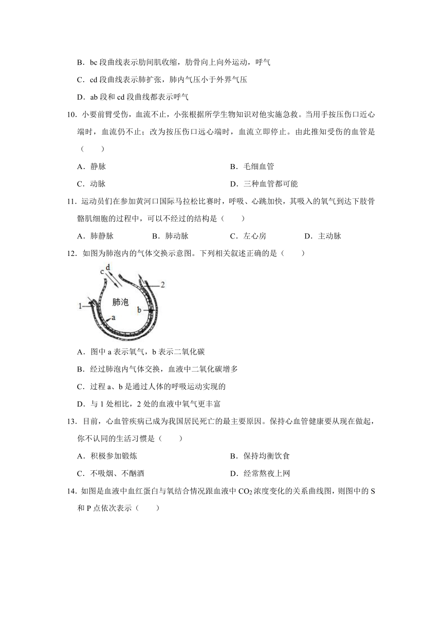 2020-2021学年山东省东营市广饶县七年级（上）期末生物试卷（五四学制）（word版含解析）