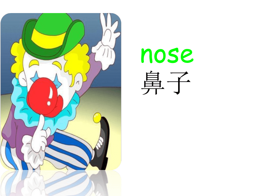 Unit3 Look at my nose. Lesson 13 课件（共16张PPT）