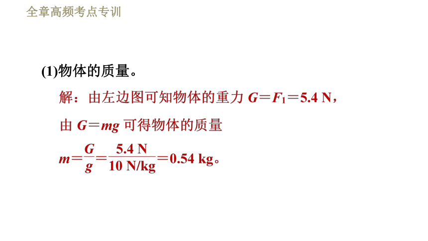 沪粤版八年级下册物理习题课件 第9章 全章高频考点专训  专训3  浮力与密度测量（30张）