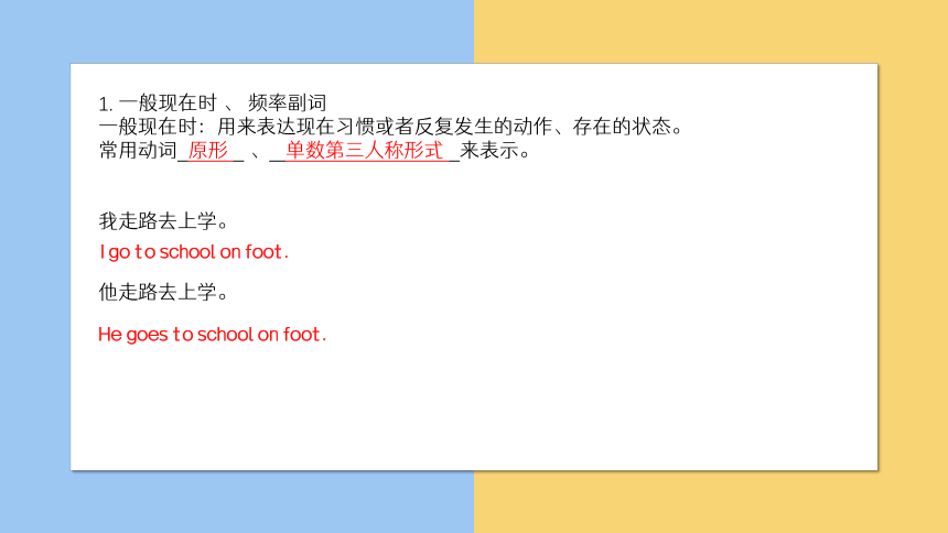 2022-2023学年仁爱版七年级英语下册期中考知识点复习课件(共42张PPT)