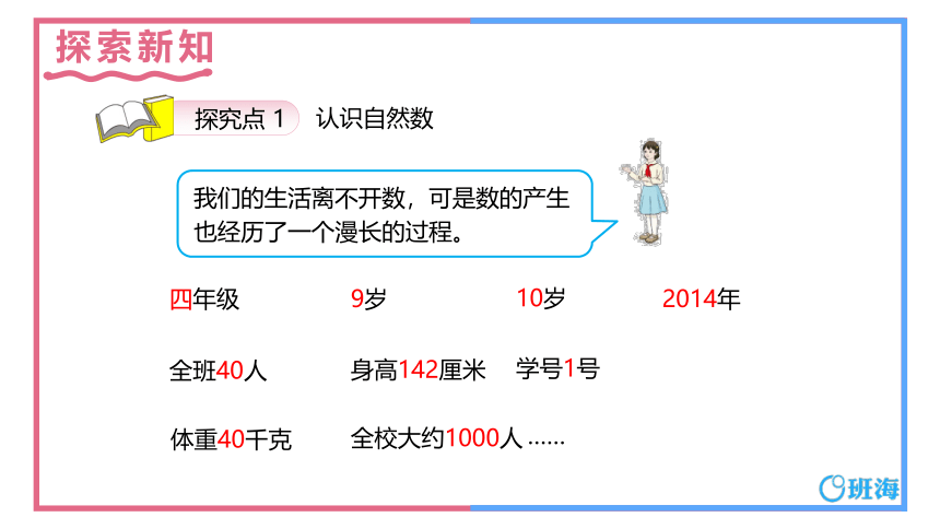 人教版(新)四上 第一单元 5.数的产生和十进制计数法【优质课件】