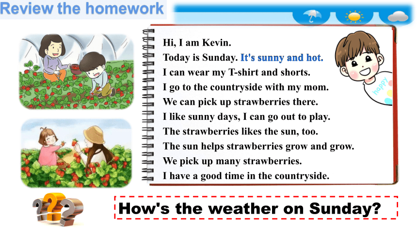 Module 4 Unit 12 Weather Period 4 课件(共34张PPT)