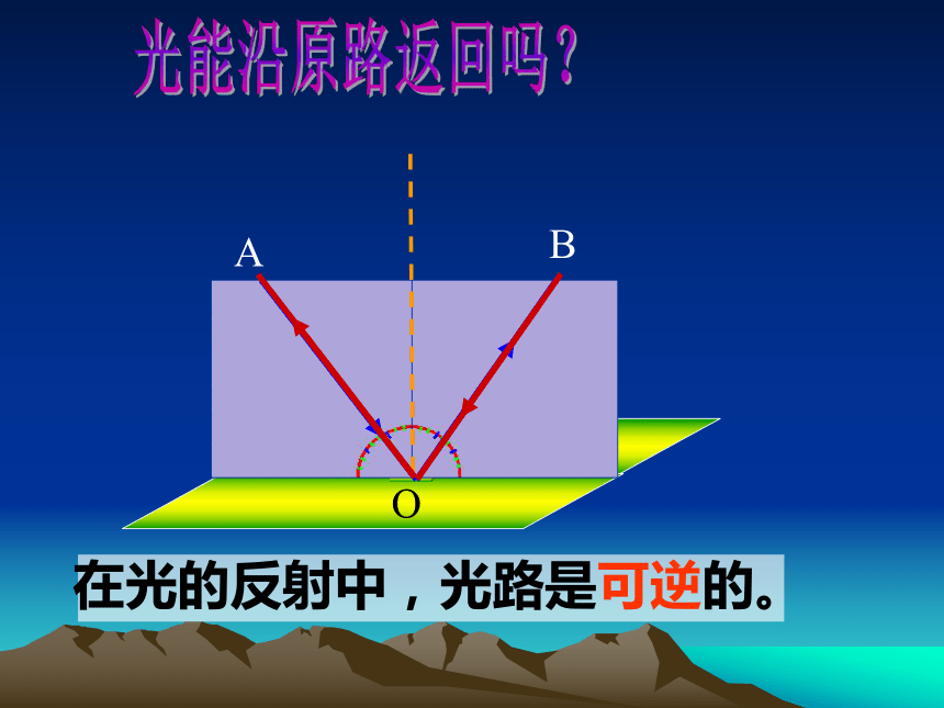 沪粤版初中物理八年级上册3.2光的反射课件(共25张PPT)