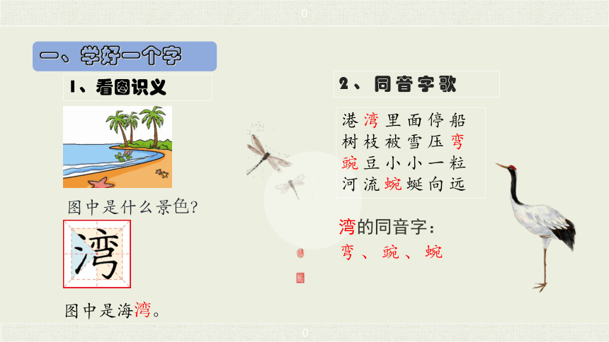 10 日月潭  生字讲解+书法指导 课件（46张）