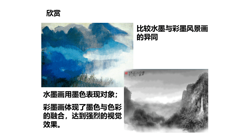 沪教版美术五年级上册13.彩墨风景  课件(共18张PPT)