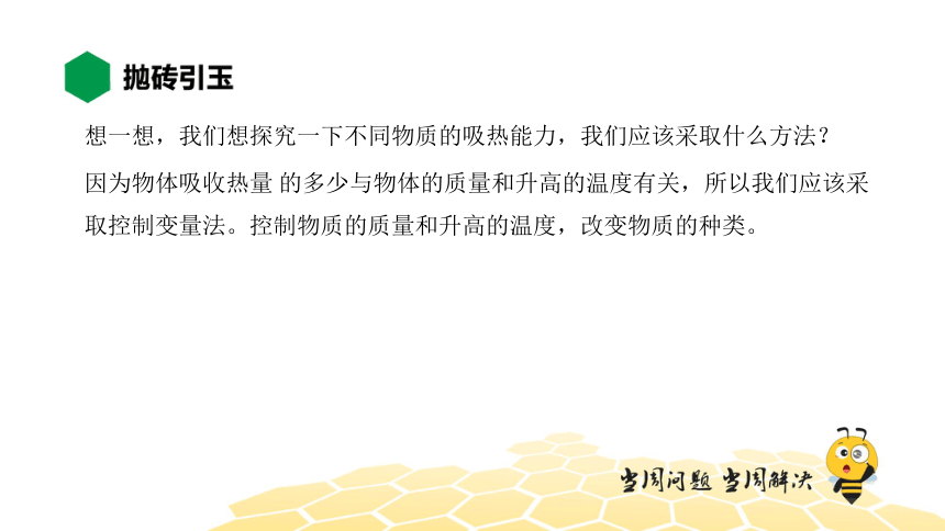 物理九年级-13.3.2【知识精讲】探究——物质的比热容（21张PPT）