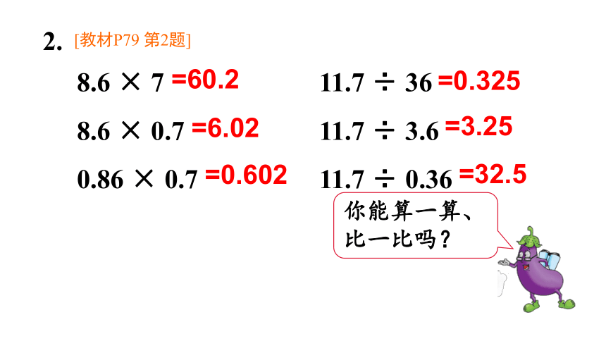 五 小数乘法和除法整理与练习（课件）五年级上册数学苏教版（30张PPT)