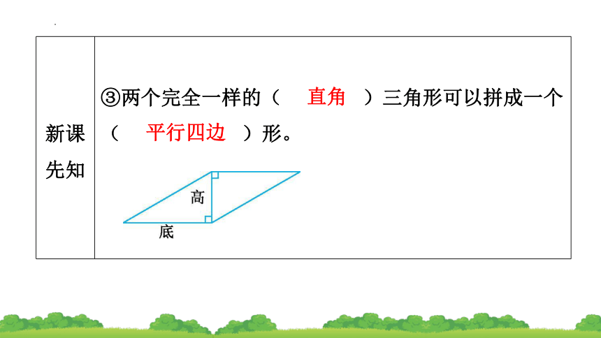 6.2三角形的面积（课件）-五年级数学上册人教版(共20张PPT)