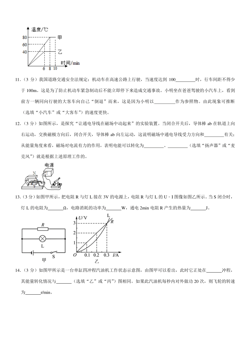 2021年广东省中山市八校联考中考物理质检试卷（3月份）(pdf + 答案)