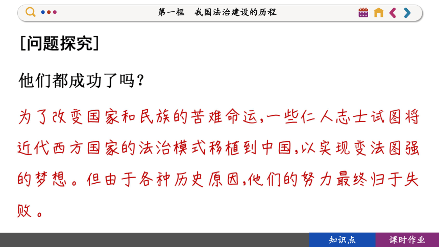 【核心素养目标】 7.1 我国法治建设的历程  课件(共118张PPT) 2023-2024学年高一政治部编版必修3