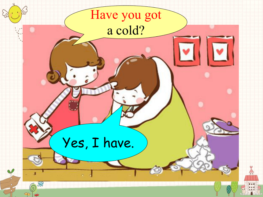 Module 7 Unit 2 She's got a cold.课件(共38张PPT)