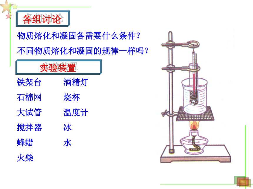 沪粤版初中物理八年级4.3探究熔化和凝固的特点 课件(共14张PPT)