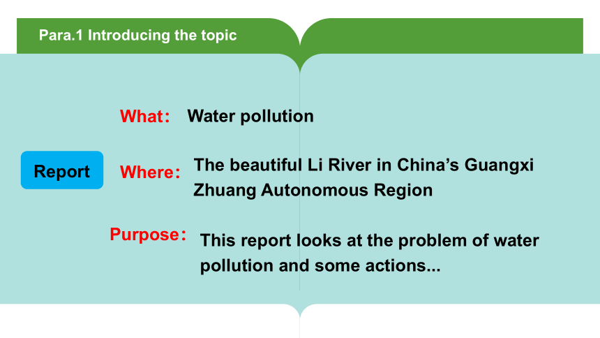 选择性必修第三册  Unit 3 Environmental Protection  Using Language Reading for Writing 课件（共36张PPT，内嵌视频）