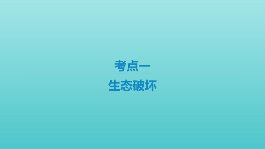 艺体生专用2022届高考地理二轮复习专题二十三环境保护课件（63张）