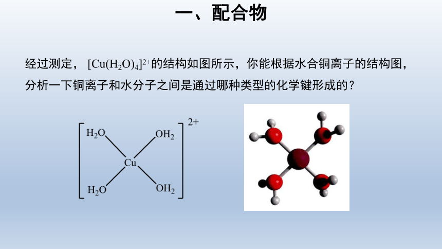 人教版（2019）高中化学选择性必修2第4节配合物与超分子第1课时课件（25张ppt）