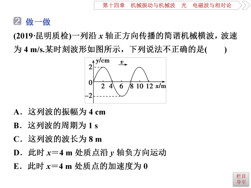 14.2机械波 高中物理二轮复习 课件(共63张PPT)