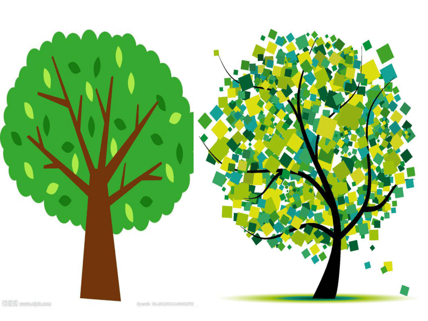 苏少版 二年级下册美术 第9课 会变的花、树、叶丨课件（16张PPT）