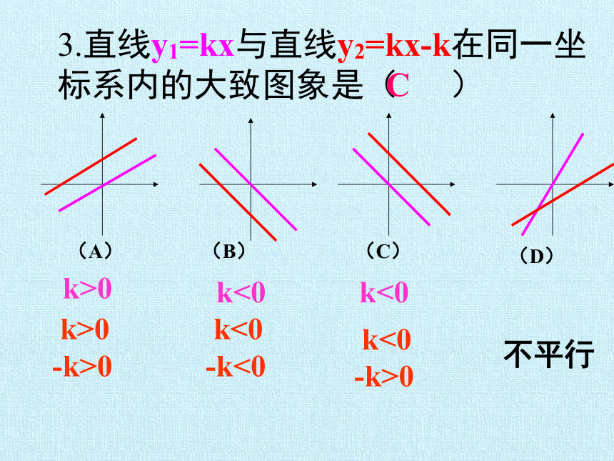 浙教版数学八年级上册  第5章 一次函数 复习(1)（共35张）