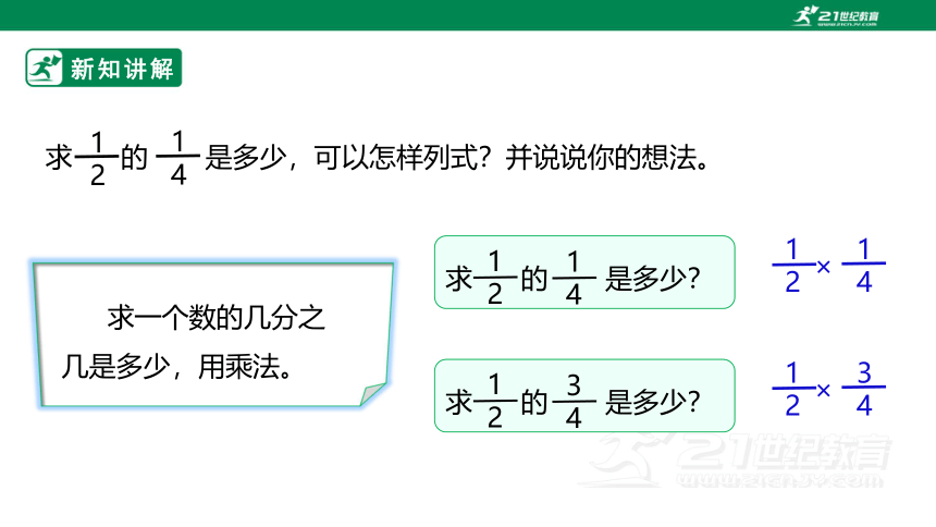 新课标苏教版六上2.3《分数乘分数》课件（30张PPT）