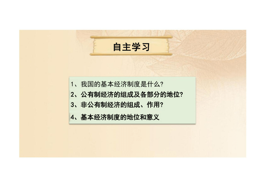 5.3 基本经济制度 课件（30张PPT）