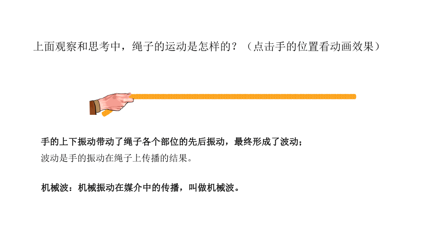 3.1机械波的产生和传播课件（23张PPT)