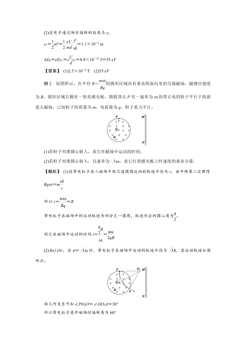 3.5 洛伦兹力 期末复习学案Word版含解析