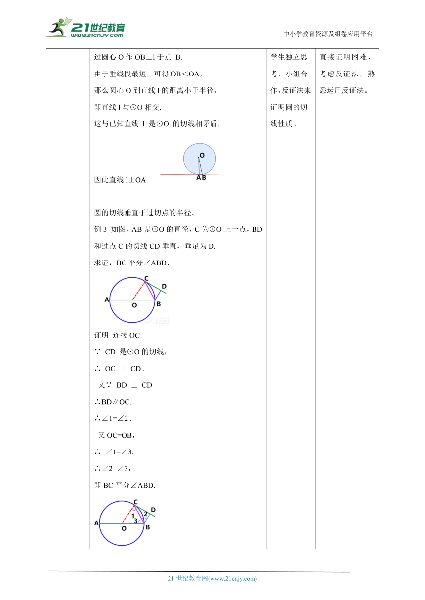 【核心素养目标】2.5.2圆的切线（2） 教学设计