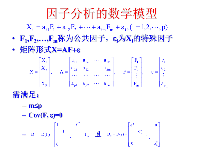 11 主成分分析与因子分析 课件(共44张PPT）-《管理统计学（第2版）》同步教学（电工版）