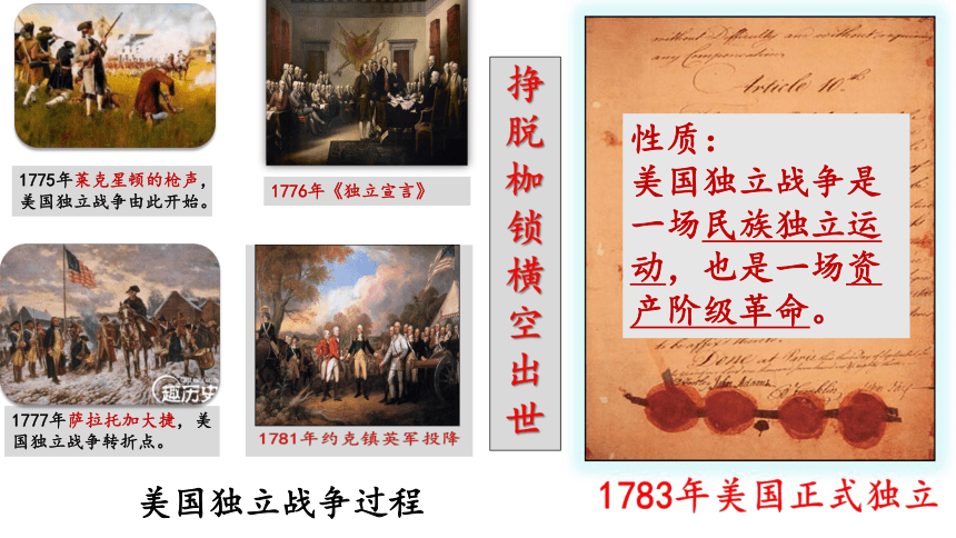 2020-2021学年统编版必修中外历史纲要下册第9课 资产阶级革命与资本主义制度的建立 课件（共40张PPT）