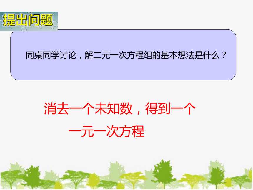 湘教版七年级下册 1.2.1 代入消元法课件(共14张PPT)