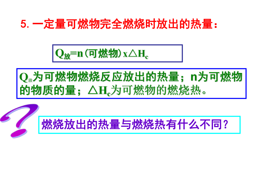 人教版选修4高中化学第二节_燃烧热-能源(24张PPT)