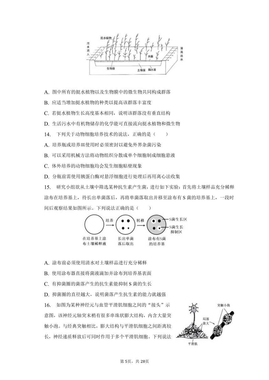 2023年辽宁省沈阳市高考生物三模试卷-普通用卷（有解析）