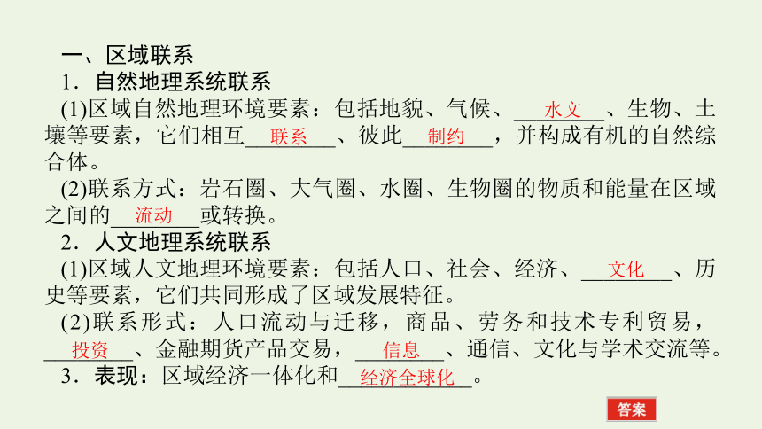 2021_2022学年新教材高中地理 第一章 第三节 区域联系与区域协调发展 课件(共35张PPT) 湘教版选择性必修2