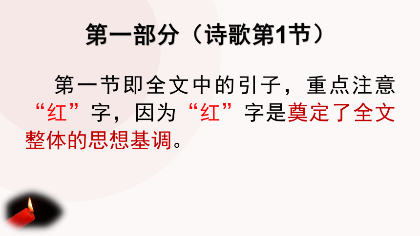 2.2《红烛 》课件（32张PPT）2021-2022学年统编版高中语文必修上册第一单元