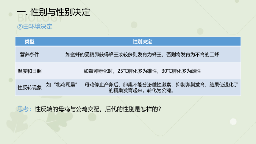 2022-2023学年高一生物人教版（2019）必修二2.3 伴性遗传（教学课件）（24张ppt）