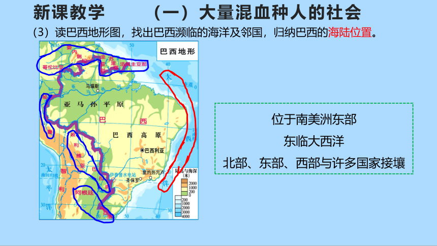 人教版地理七年级下册9.2 巴西 第一课时课件(共25张PPT)