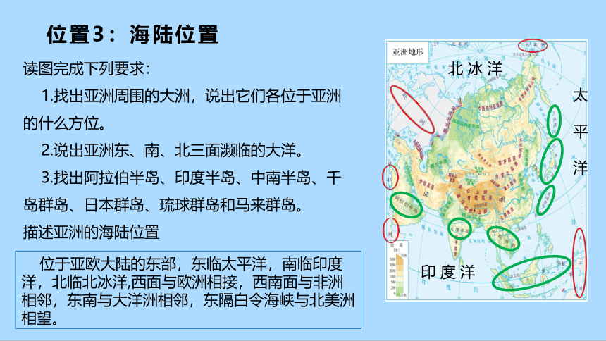 中图版（北京）地理八年级下册5.1地理位置和地形课件(共20张PPT)