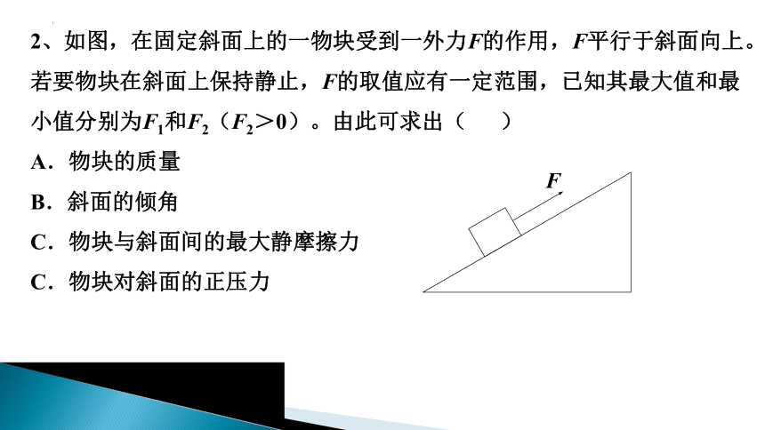 3.6 共点力平衡条件的应用：正交分解法 课件 高一上学期物理教科版（2019）必修第一册(共15张PPT)