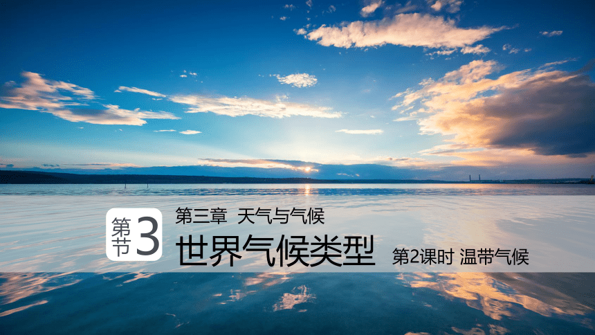 3.3 世界气候类型 第2课时 温带气候 课件 (共25张PPT)沪教版六年级地理下册