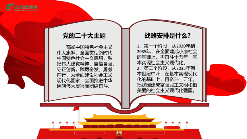 《学习党的二十大精神－听党话，跟党走，做新时代合格少年》主题讲座班会课件