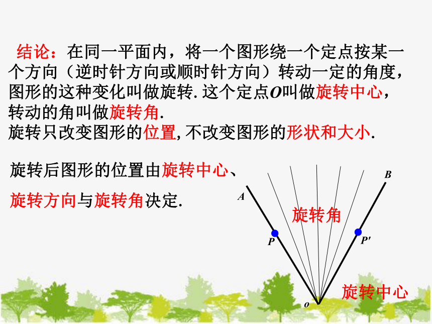 青岛版八年级数学下册 11.2 图形的旋转 课件(共10张PPT)