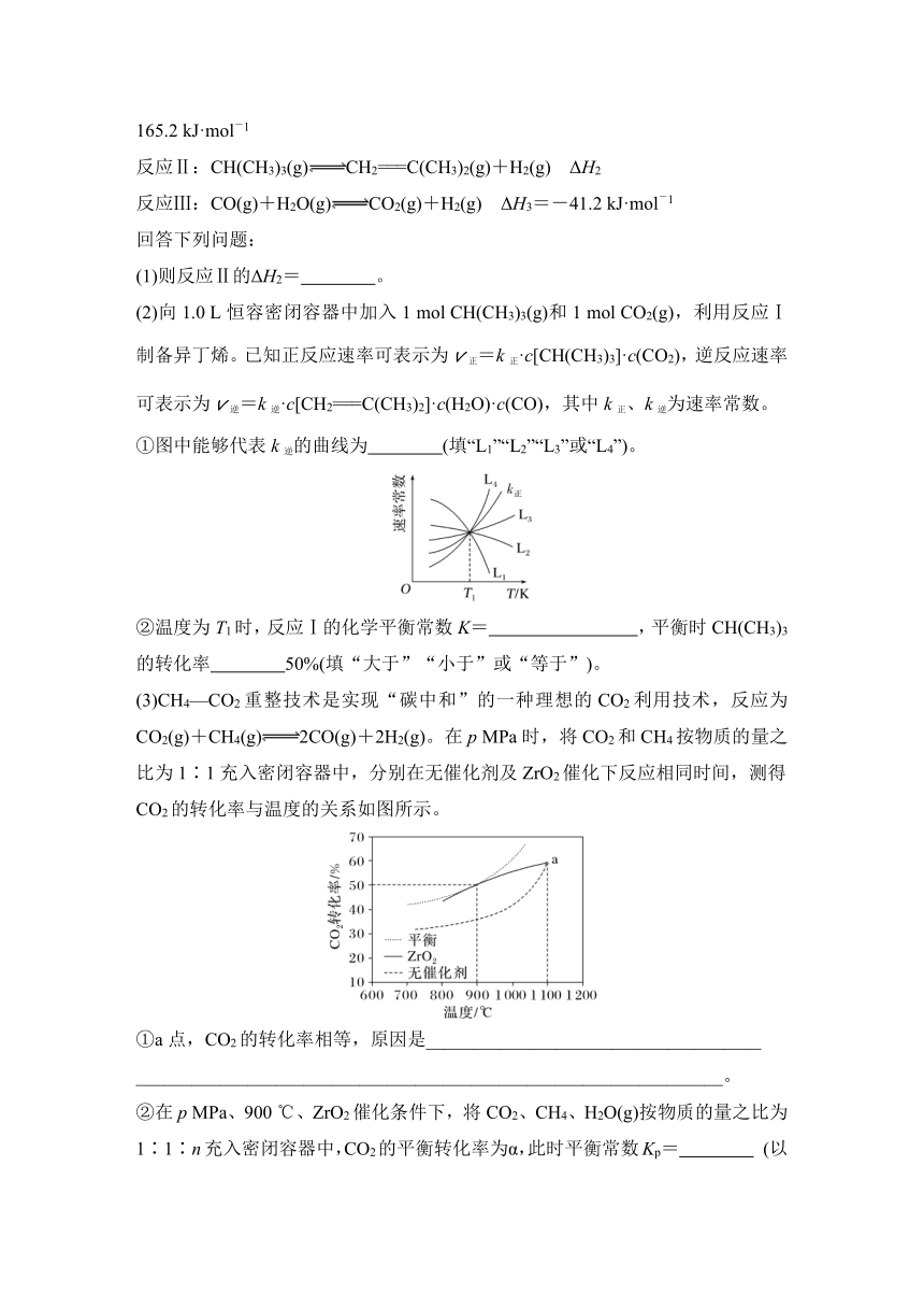 非选择题专练4  专项练增分提能（含解析）2024年高考化学二轮复习