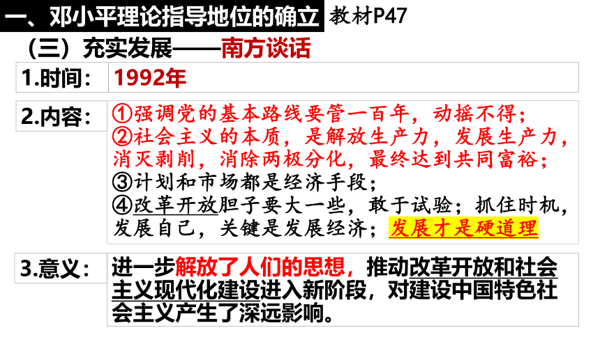 第10课 建设中国特色社会主义 课件（20张PPT)统编版八年级历史下册