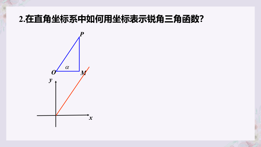 5.2.1三角函数的概念课件-2021-2022学年高一上学期数学人教A版（2019）必修第一册